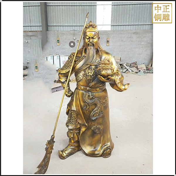 純銅手托香爐關(guān)公像鑄造.jpg 純銅手托香爐關(guān)公像鑄造.jpg