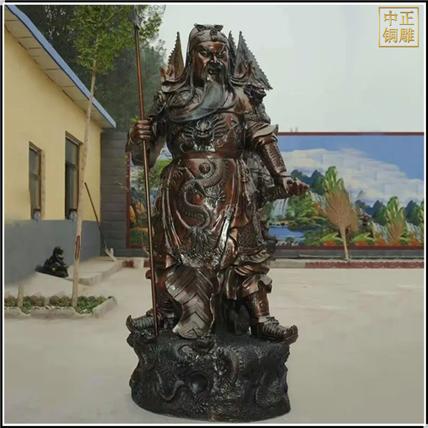 九龍銅關公雕塑擺件.jpg 九龍銅關公雕塑擺件.jpg